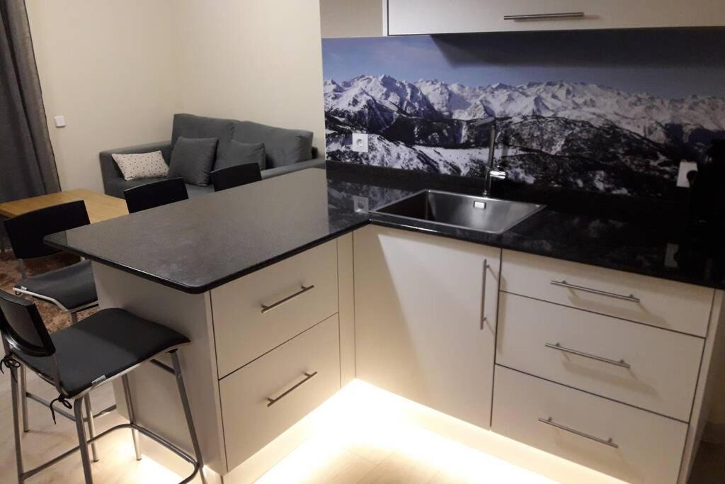 Nuevo Y Acogedor Apto En Vielha-Betren. Con Garaje Apartamento Exterior foto